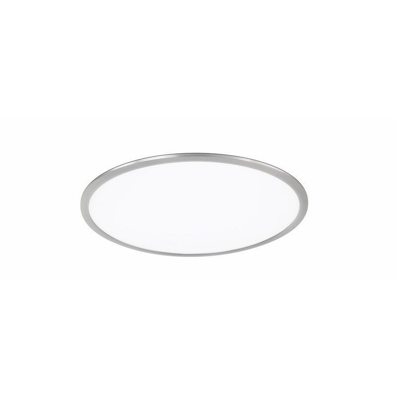 Plafon moderno níquel, Badria, 30W, LED 3000K Plafon moderno níquel, Badria, 30W, LED 3000K