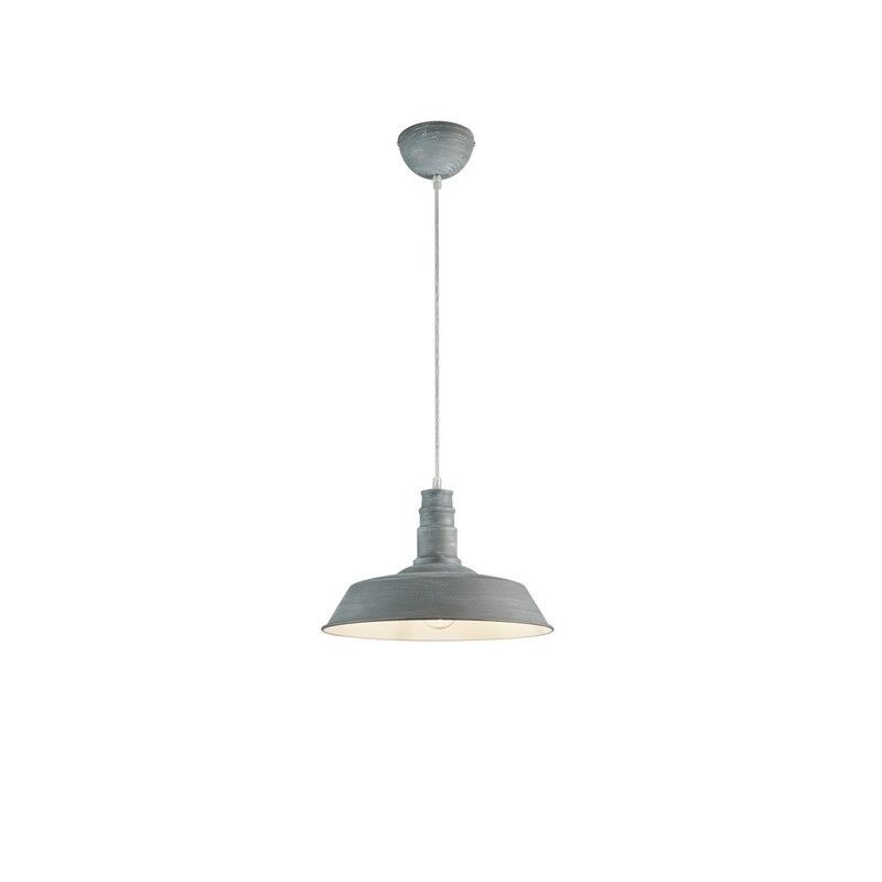 Candeeiro suspenso industrial cinzento, Yanaisha