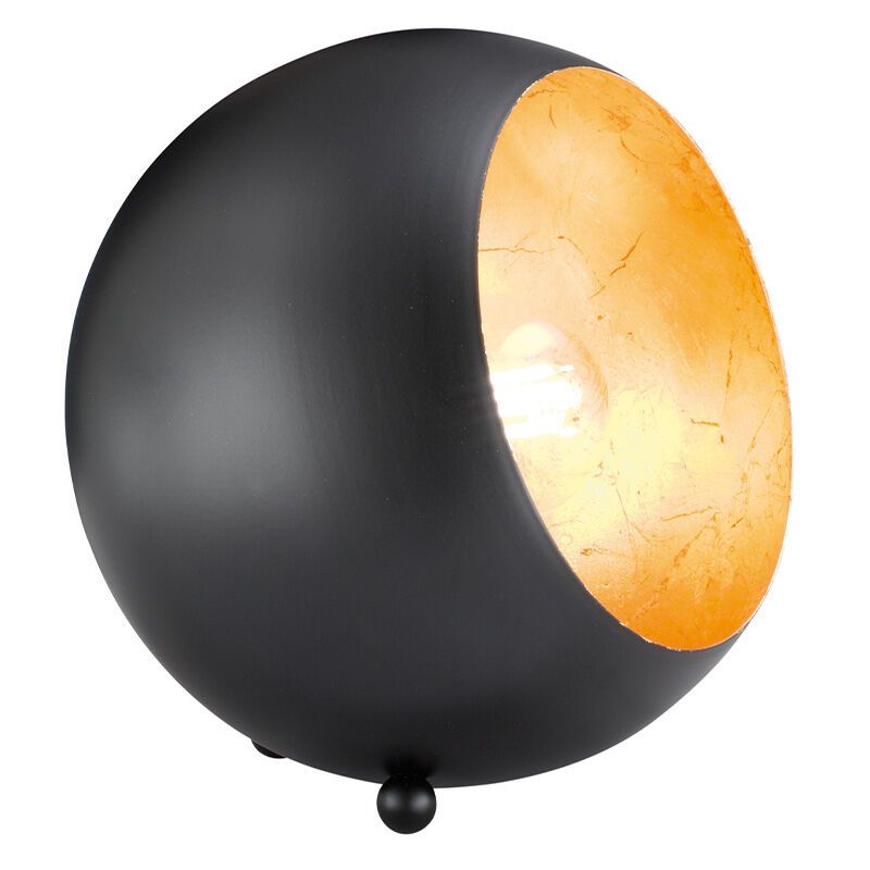Candeeiro de mesa moderno preto, Berdan, com interruptor Candeeiro de mesa moderno preto, Berdan, com interruptor