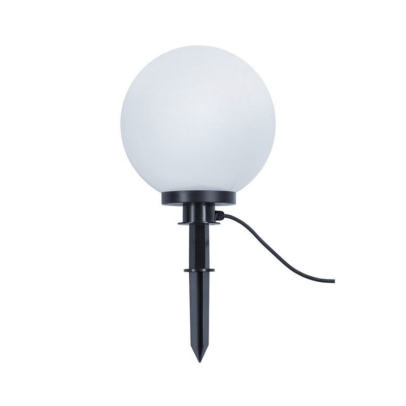 Foco com estaca de vidro preto, Ytske, IP44 Foco com estaca de vidro preto, Ytske, IP44