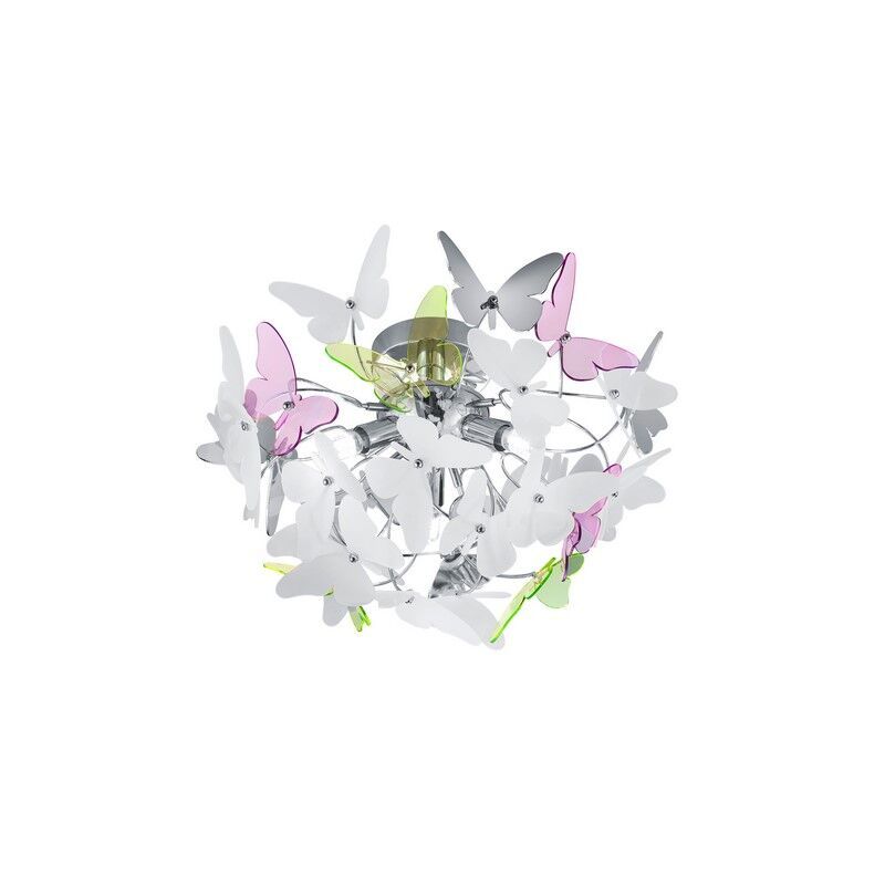 Plafon quarto infantil design cromo, Butterfly Plafon quarto infantil design cromo, Butterfly