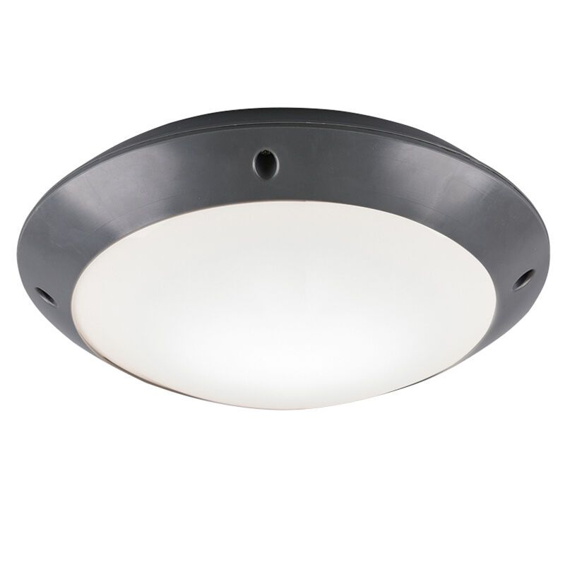 Plafon moderno antracite, Gandrup, IP54