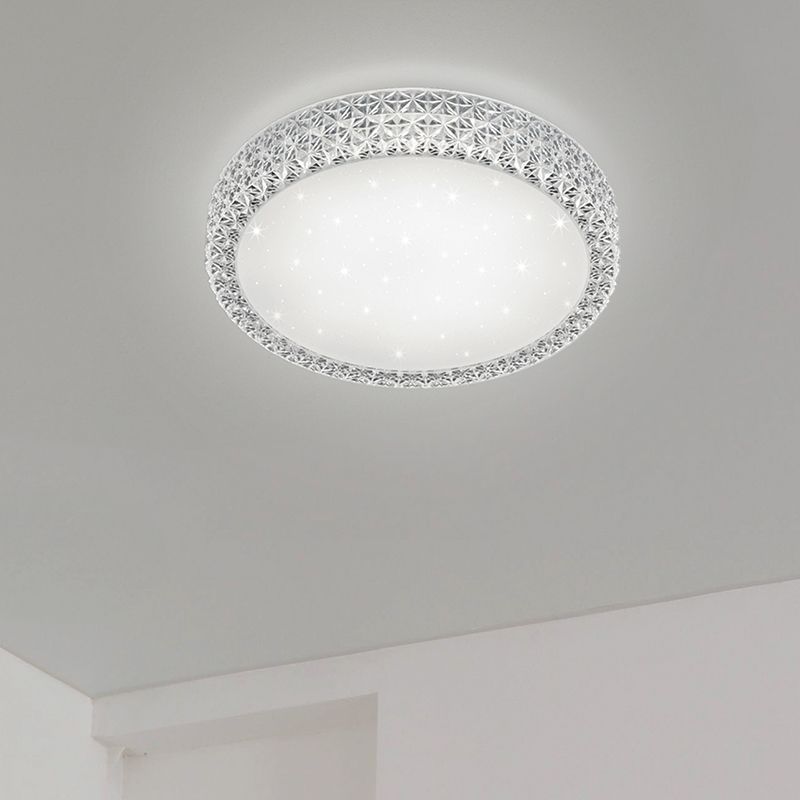 Plafon clássico branco, Valentina, 21W, LED 3000K