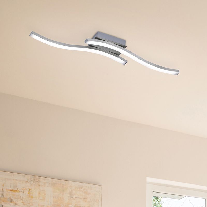 Plafon design níquel, Go, 5W, LED 3000K