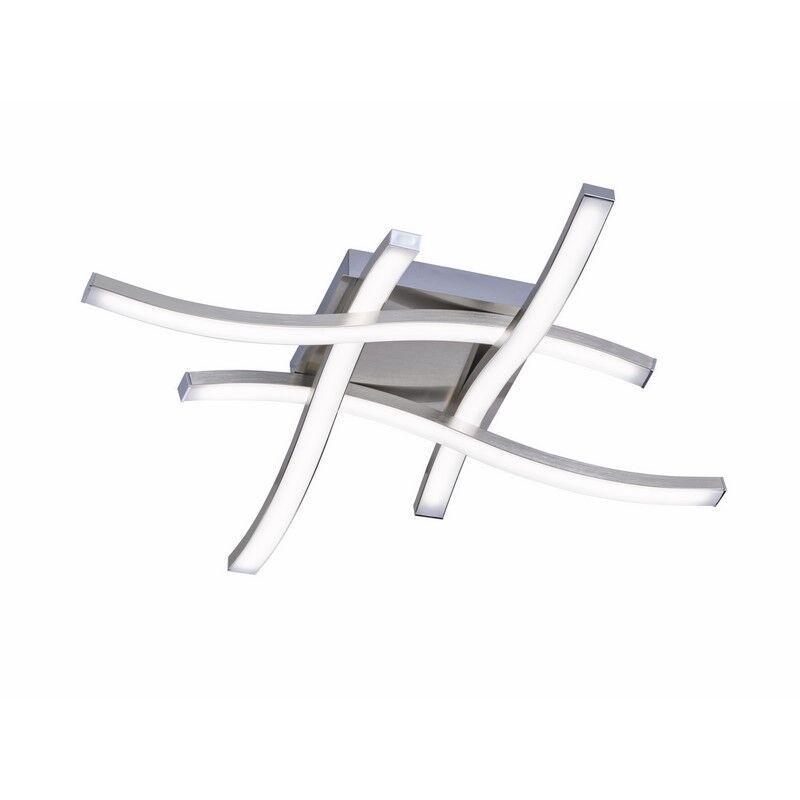 Plafon design níquel, Go, 5W, LED 3000K