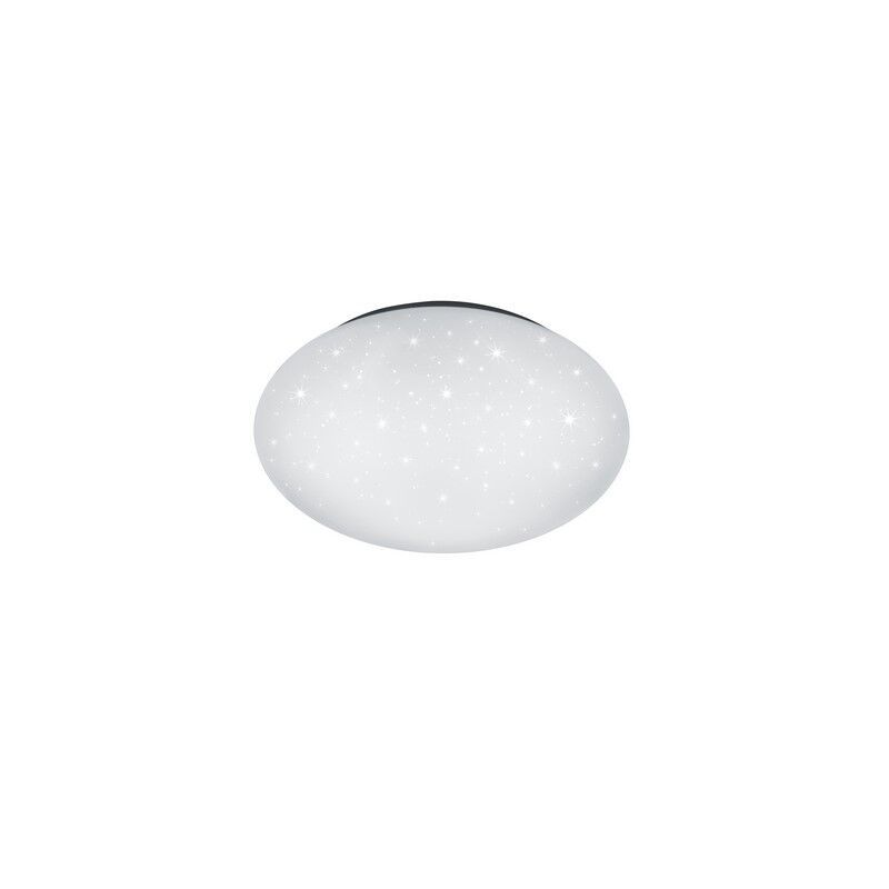 Plafon de plástico branco, Vanysia, 18W, LED 4000K, IP44
