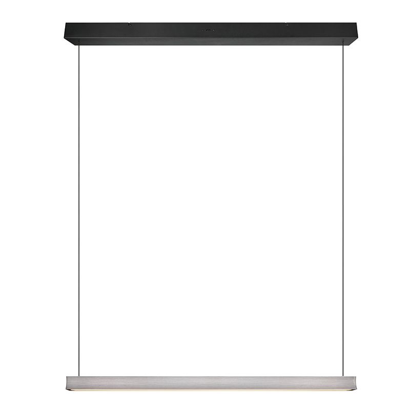 Candeeiro suspenso moderno níquel, Wishal, 29W, LED white switch, regulável em 3 níveis