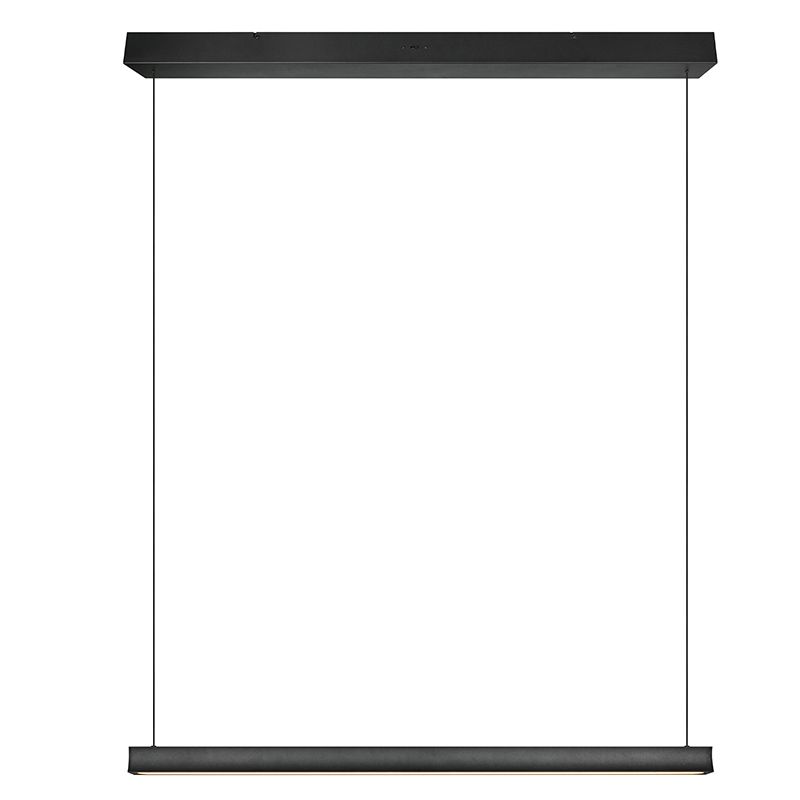 Candeeiro suspenso moderno preto, Wishal, 29W, LED white switch, regulável em 3 níveis