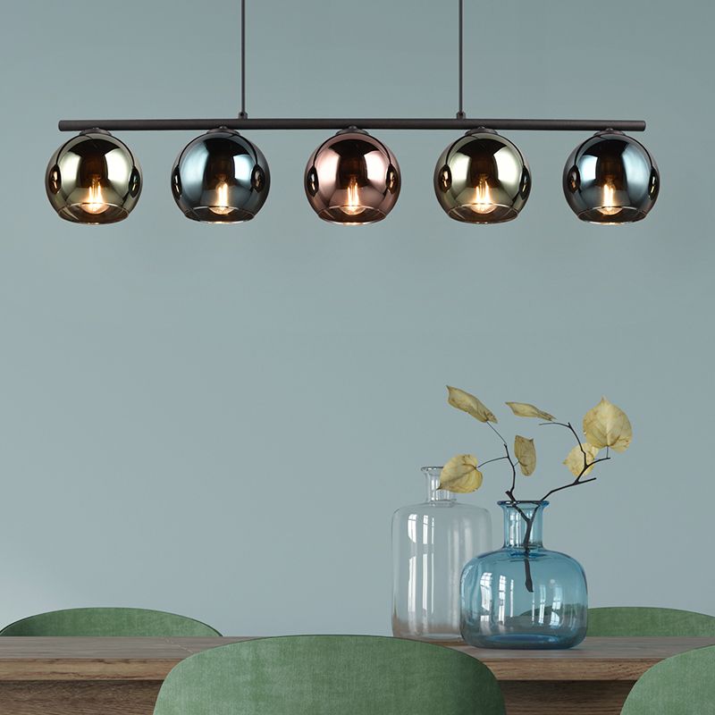 Candeeiro suspenso design multicolorido, Glenda