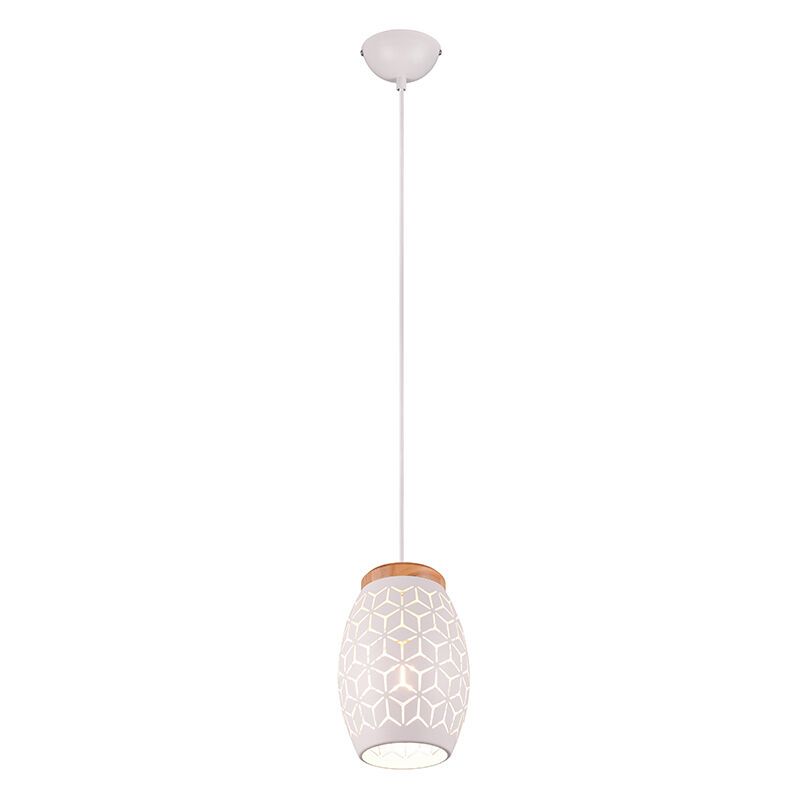 Candeeiro suspenso moderno branco, Delana