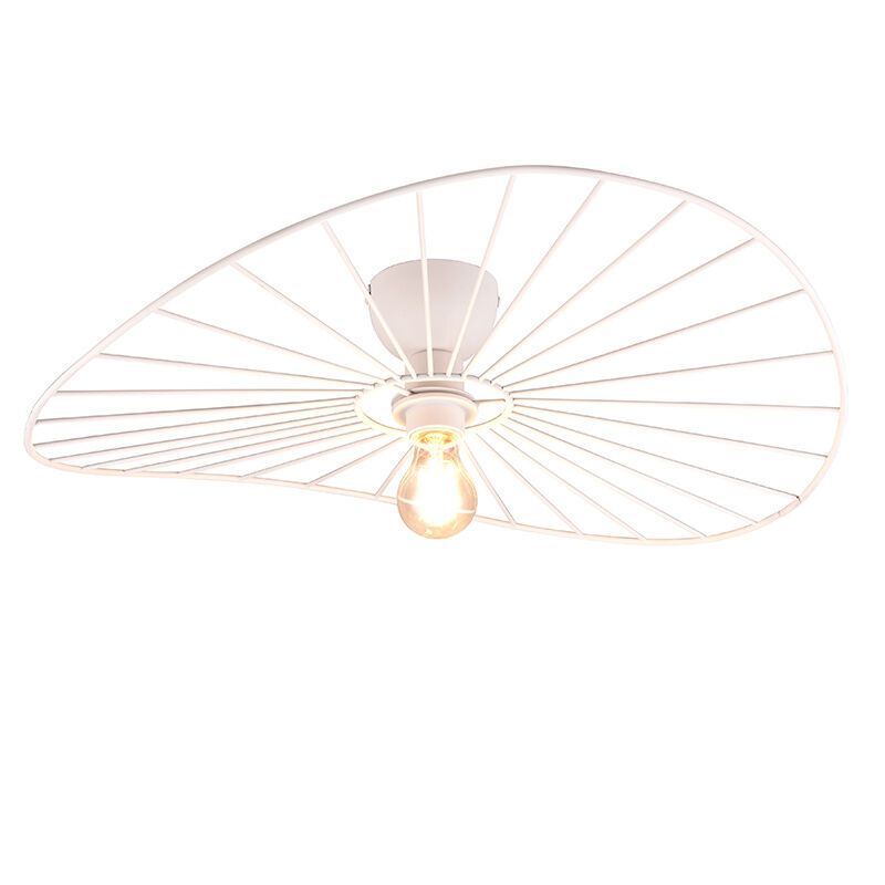 Candeeiro de teto industrial branco, Dejan
