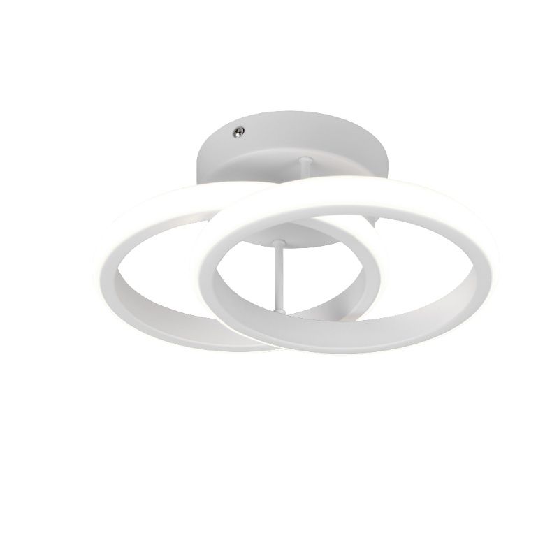 Candeeiro de teto design branco, Yasser, 7W, LED 4000K