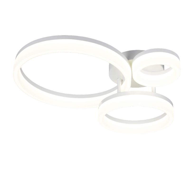 Candeeiro de teto design branco, Ufuk, 32W, LED 4000K Candeeiro de teto design branco, Ufuk, 32W, LED 4000K