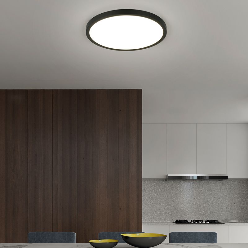Plafon moderno preto, Zayd, 30W, LED white switch, regulável em 3 níveis Plafon moderno preto, Zayd, 30W, LED white switch, regulável em 3 níveis