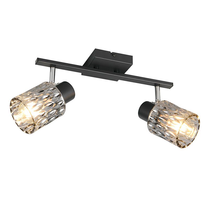 Foco de teto design preto, Jisse