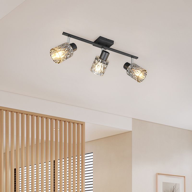 Foco de teto design preto, Jisse