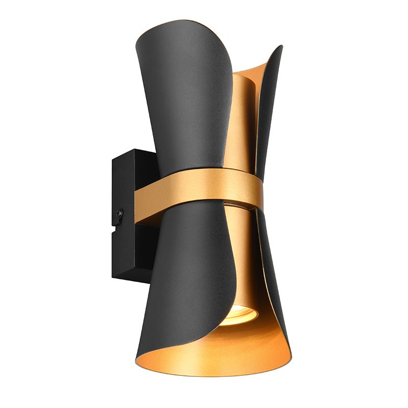 Aplique de parede design preto, Suad Aplique de parede design preto, Suad