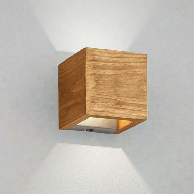 Candeeiro up down vintage castanho, Deka, 4W, LED 3000K Candeeiro up down vintage castanho, Deka, 4W, LED 3000K