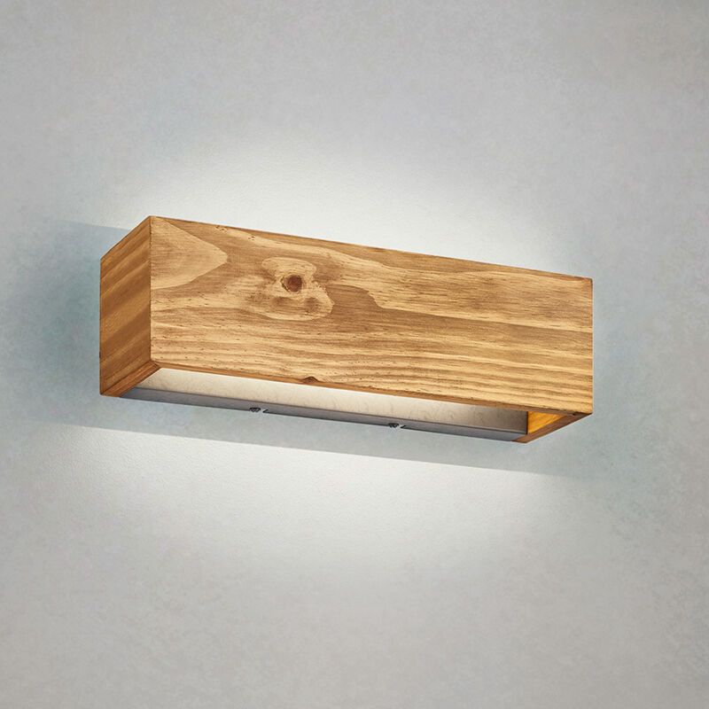Candeeiro up down vintage castanho, Deka, 13W, LED 3000K Candeeiro up down vintage castanho, Deka, 13W, LED 3000K