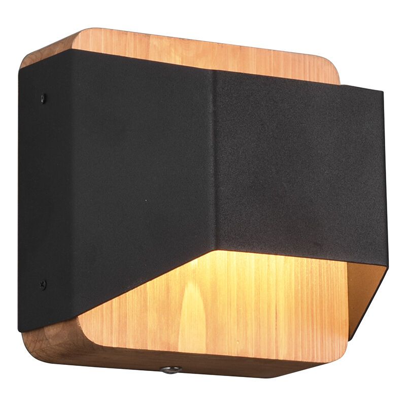 Candeeiro up down moderno preto, Navajo, 4,3W, LED 3000K