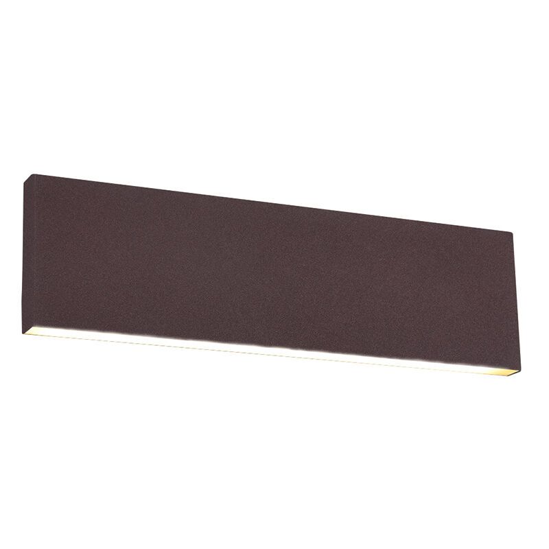 Candeeiro up down moderno cor de ferrugem, Coscon, 6W, LED 3000K Candeeiro up down moderno cor de ferrugem, Coscon, 6W, LED 3000K