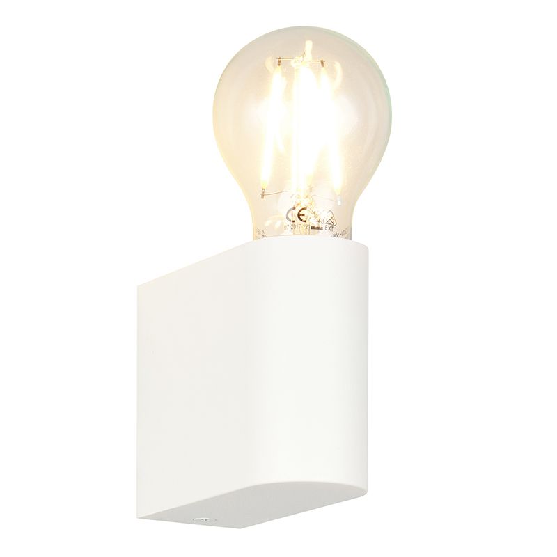 Aplique de parede moderno branco, Tullia, IP44