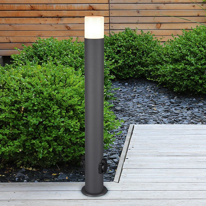 Candeeiro para exterior moderno antracite, Fjelso, IP44