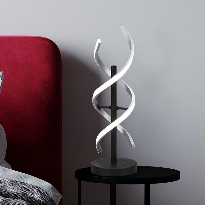 Candeeiro de mesa design cromo, Sylvian, 20W, LED com tonalidade de luz ajustável, com dimmer tátil