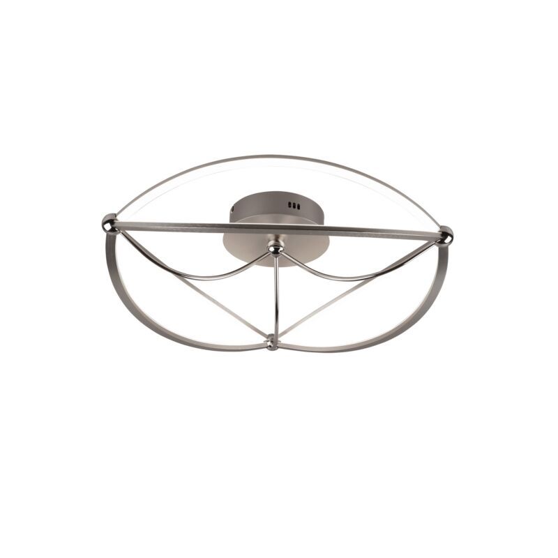 Plafon moderno níquel, Remy, 42W, LED 3000K Plafon moderno níquel, Remy, 42W, LED 3000K