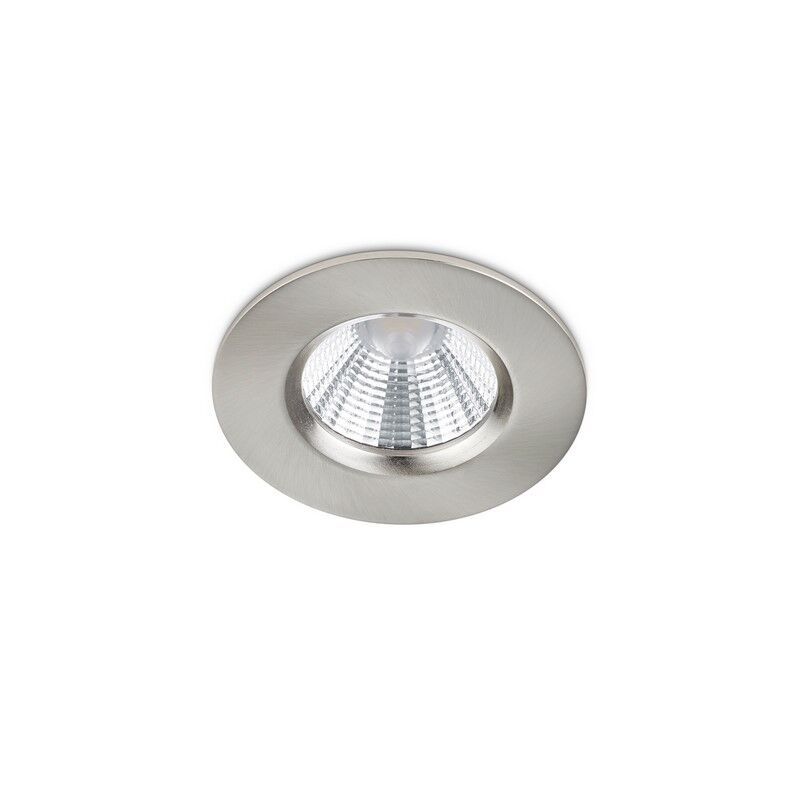 Foco de encastrar casa de banho moderno níquel, Iman, 5W, LED 3000K, IP65 Foco de encastrar casa de banho moderno níquel, Iman, 5W, LED 3000K, IP65