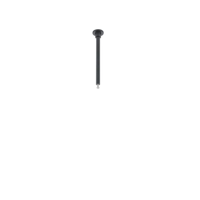 Luminária de suspensão para trilho de iluminação bifásico, 12,5 cm, preta Luminária de suspensão para trilho de iluminação bifásico, 12,5 cm, preta