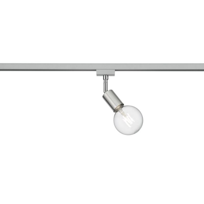 Refletor cromado Carlton para iluminação de trilho bifásica.