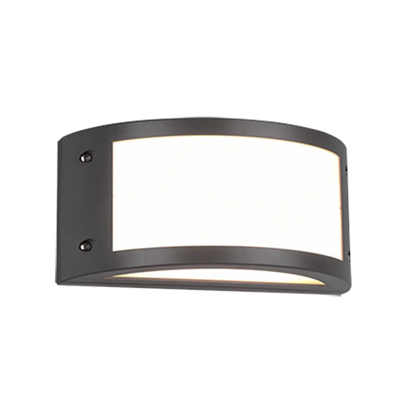 Candeeiro para exterior moderno antracite, Ivo, 12W, LED 3000K, IP54 Candeeiro para exterior moderno antracite, Ivo, 12W, LED 3000K, IP54