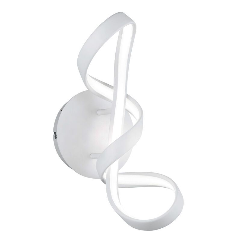 Aplique de parede design branco, Renso, 18W, LED 4000K, regulável em 3 níveis