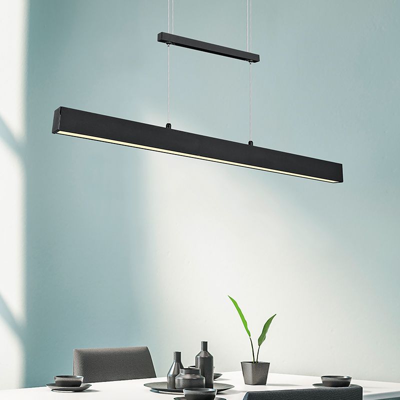 Candeeiro suspenso moderno preto, Dinant, 21W, LED 3000K