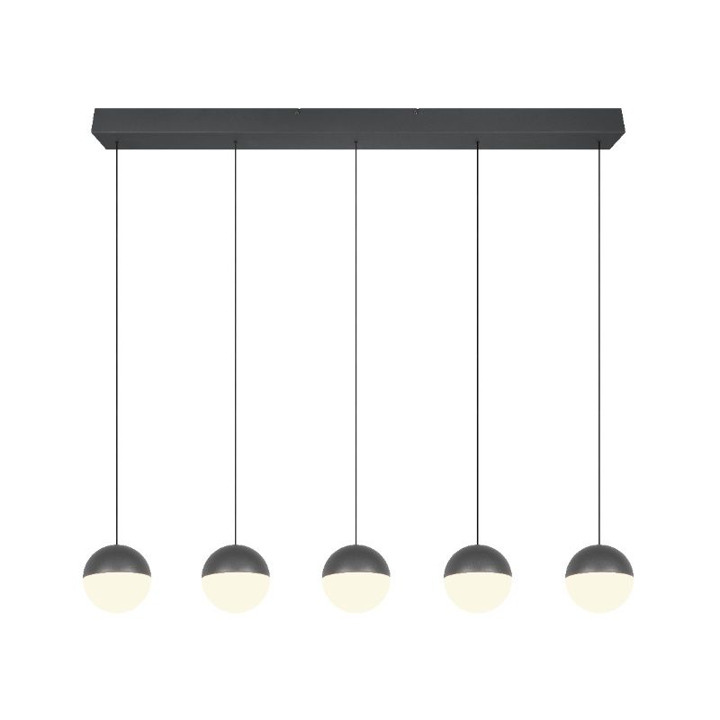 Candeeiro suspenso moderno antracite, Rigtje Candeeiro suspenso moderno antracite, Rigtje