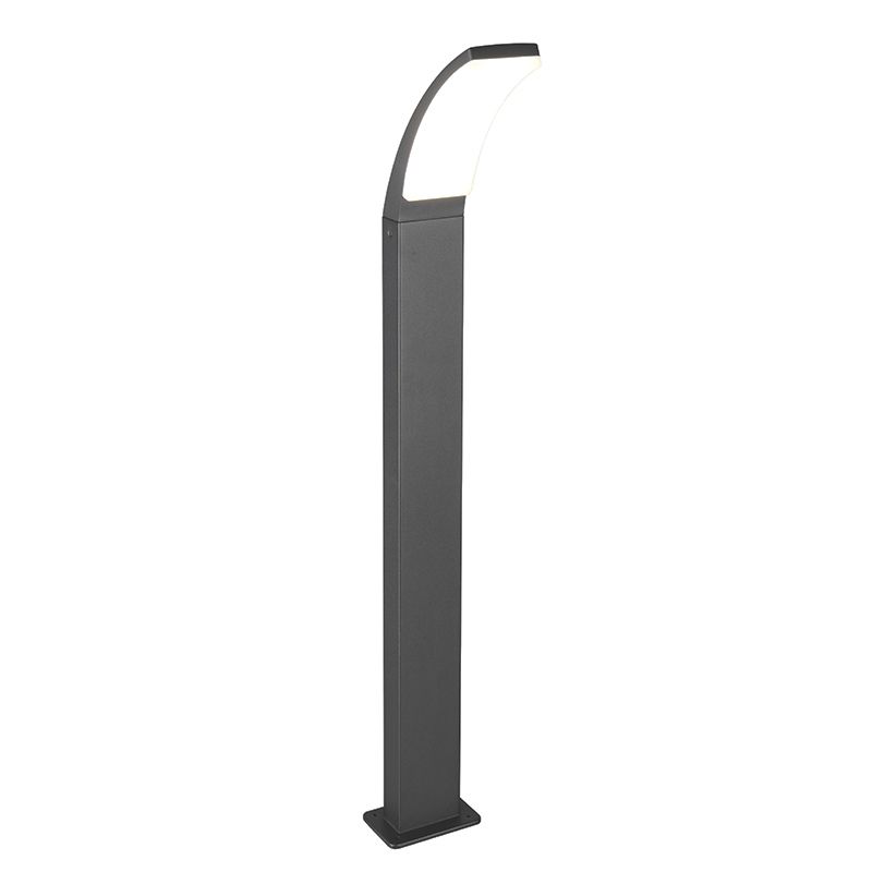 Candeeiro para exterior moderno antracite, Popke, 12,5W, LED 4000K, IP44 Candeeiro para exterior moderno antracite, Popke, 12,5W, LED 4000K, IP44