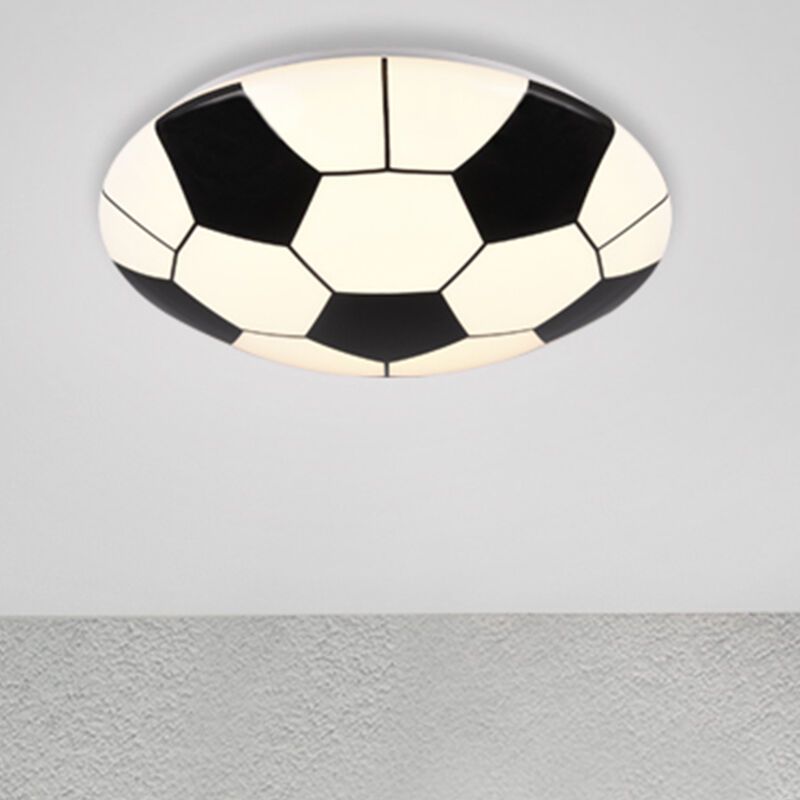 Plafon quarto infantil moderno branco, Fabiola, 12W, LED 3000K Plafon quarto infantil moderno branco, Fabiola, 12W, LED 3000K