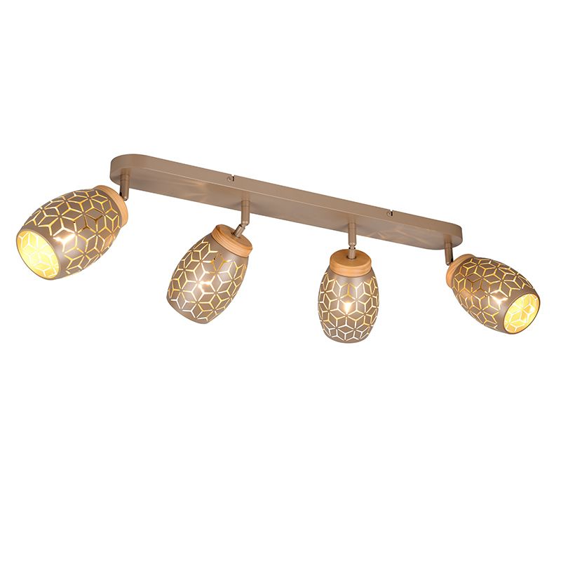 Foco de teto moderno castanho, Delana Foco de teto moderno castanho, Delana