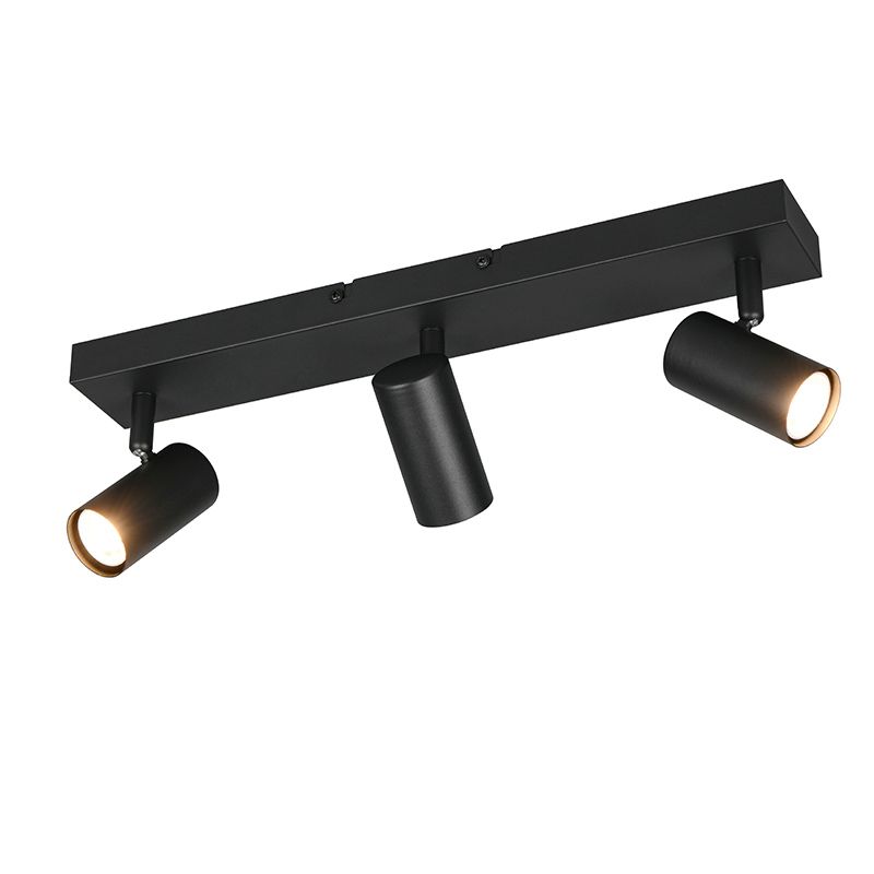Foco de teto moderno preto, Suradj