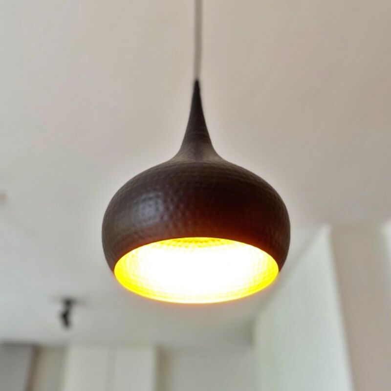 Candeeiro suspenso preto industrial, Fayk