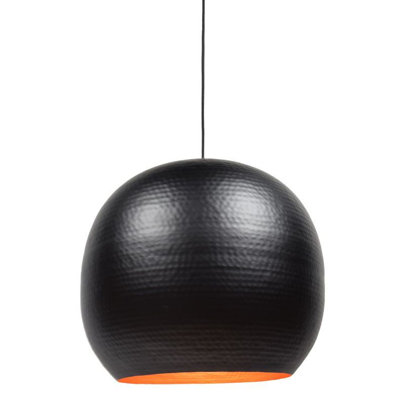 Candeeiro suspenso preto industrial, Fawwaz