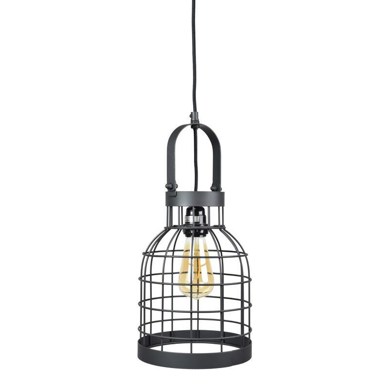 Candeeiro suspenso preto industrial, Faber Candeeiro suspenso preto industrial, Faber