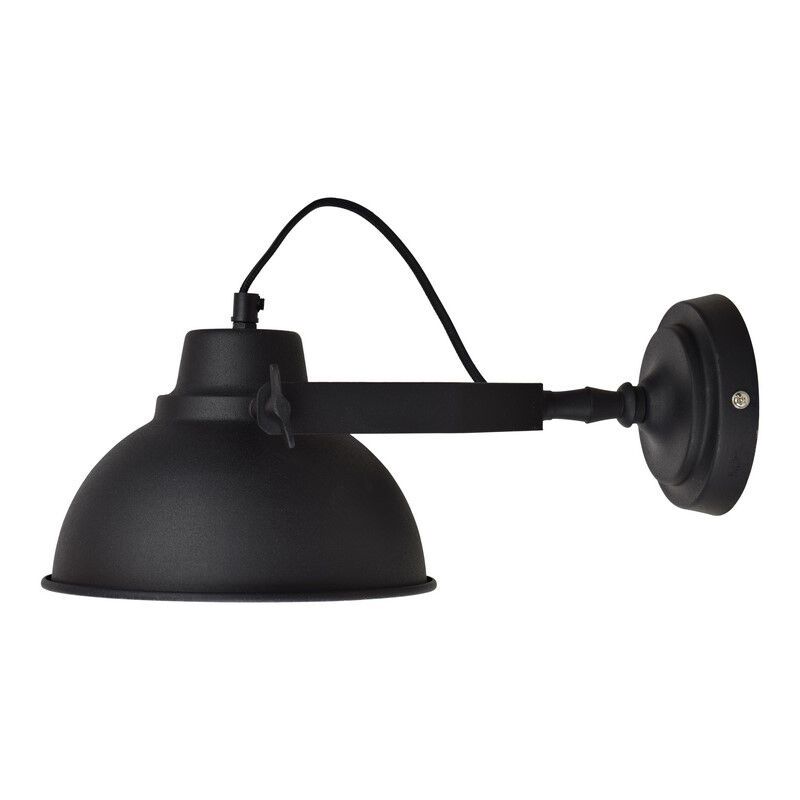 Aplique de parede preto industrial, Fellen Aplique de parede preto industrial, Fellen