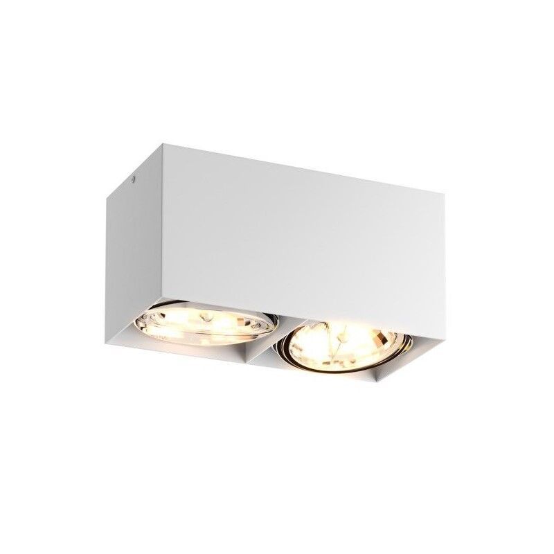 Aplique de teto branco moderno, Harup