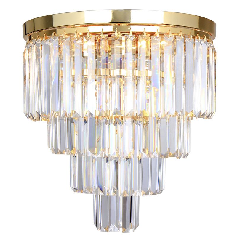 Candeeiro de teto dourado design, Kajol