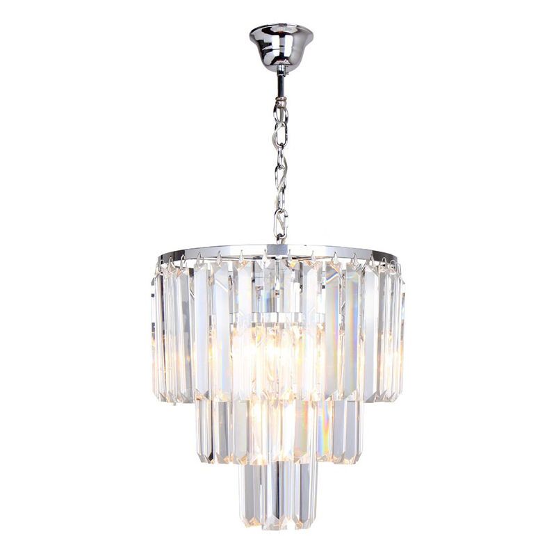 Candeeiro suspenso cromo design, Kajol