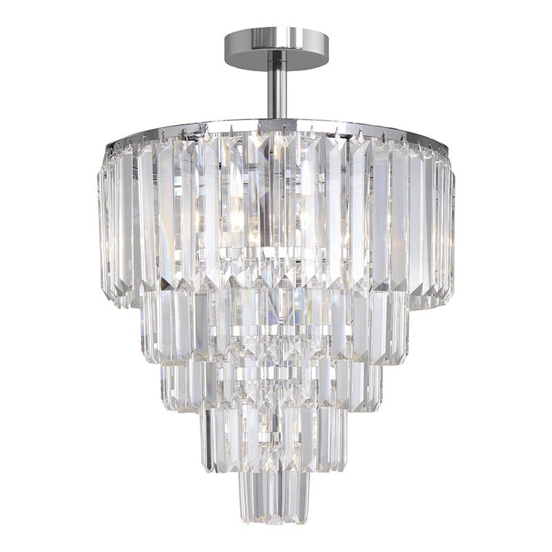 Candeeiro de teto cromo design, Kajol Candeeiro de teto cromo design, Kajol