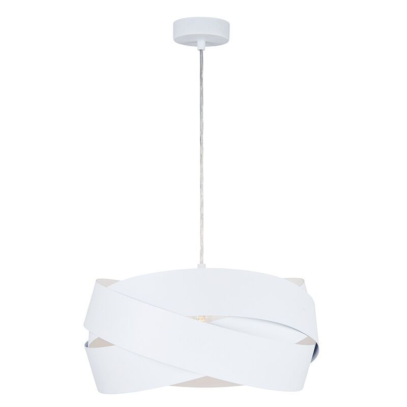 Candeeiro suspenso branco moderno, Tanno