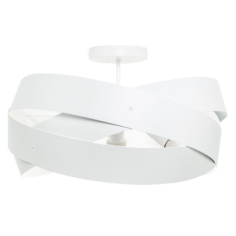 Candeeiro de teto branco moderno, Tanno Candeeiro de teto branco moderno, Tanno